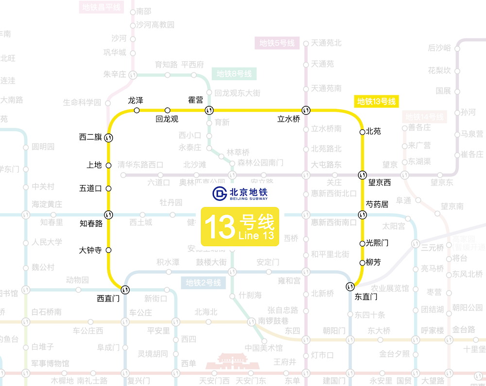 13号线路图